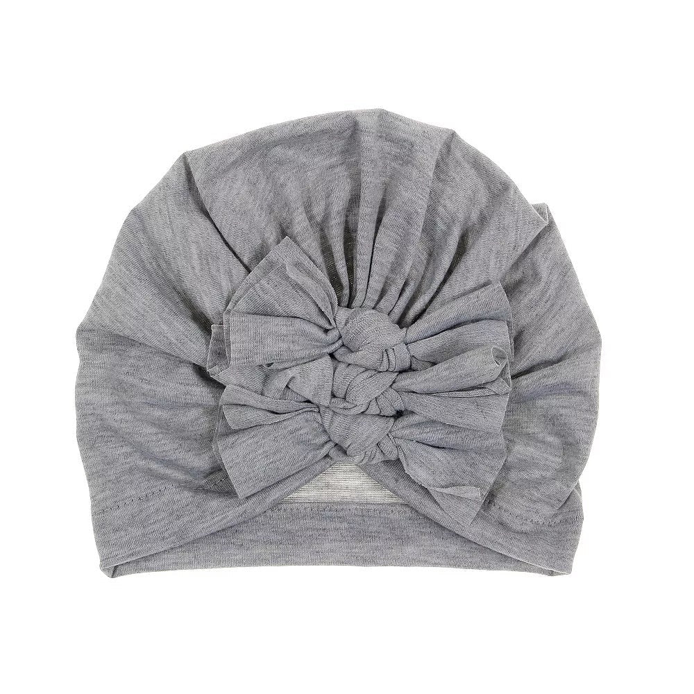 Coloured Triple Bow Turban