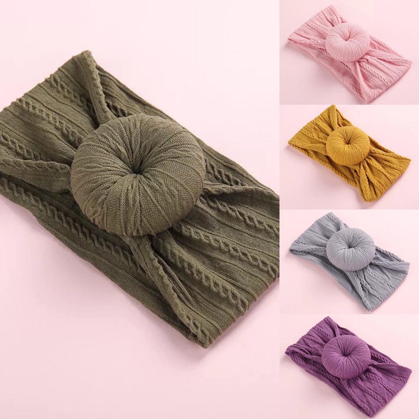 Coloured Donut Headbands
