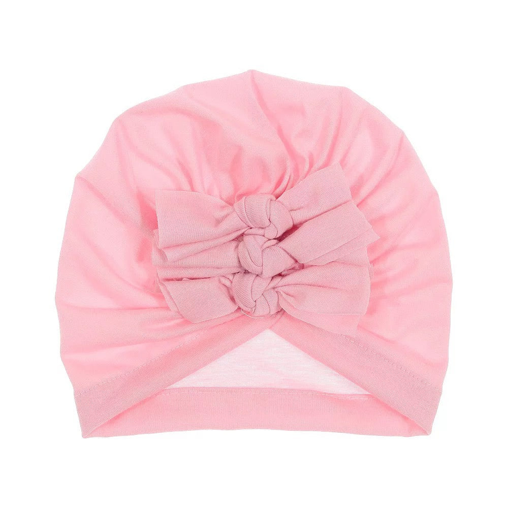 Coloured Triple Bow Turban