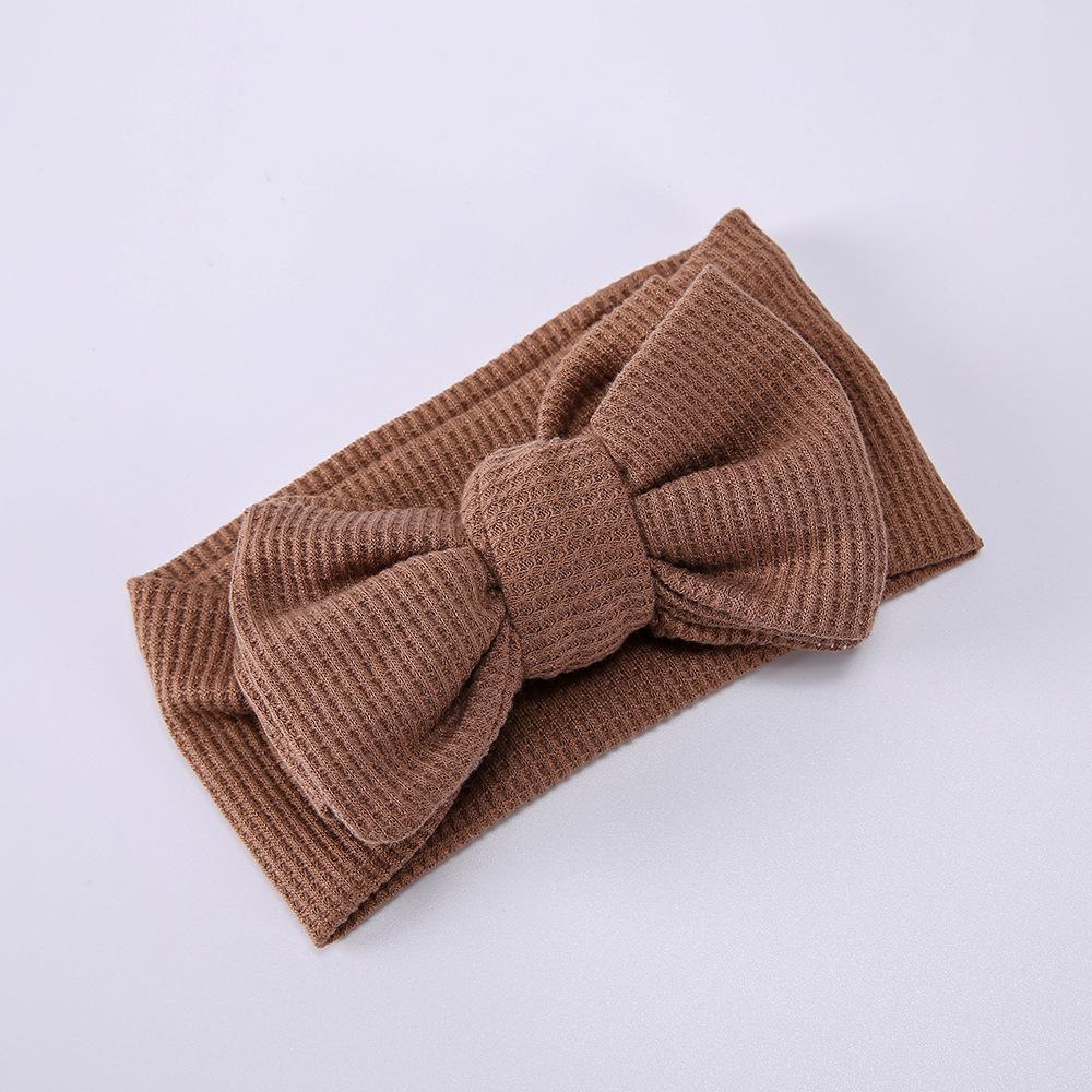 Coloured Chunky Bow Headband