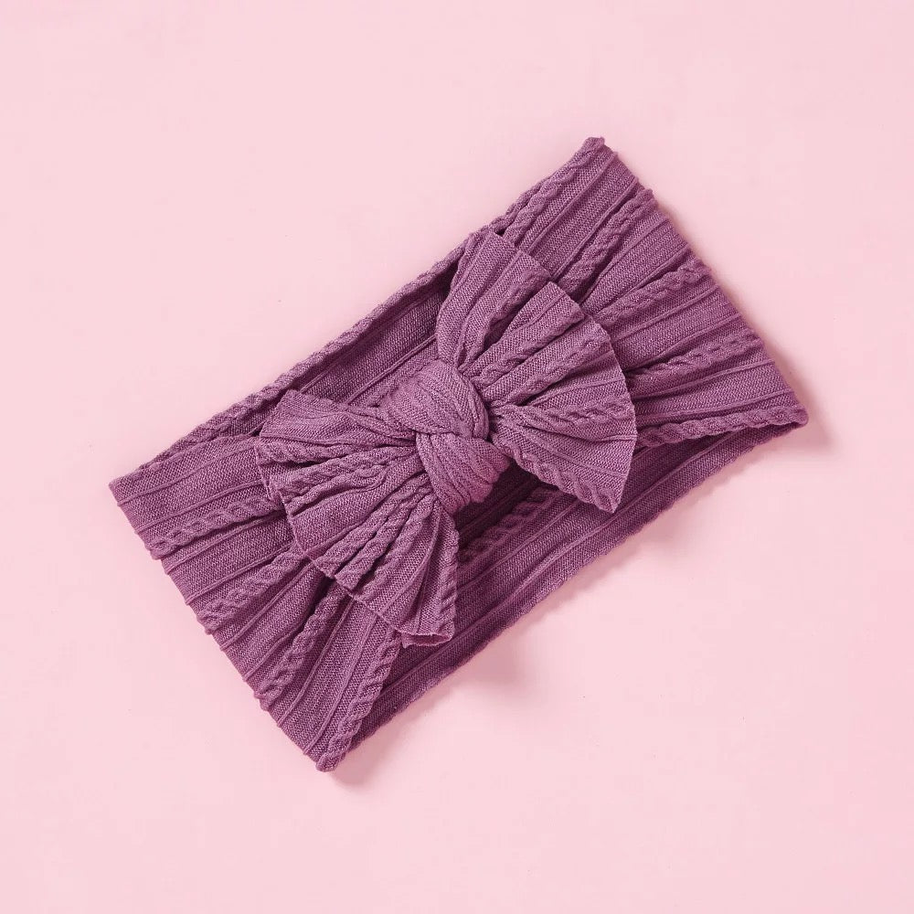 Coloured Bow Headbands