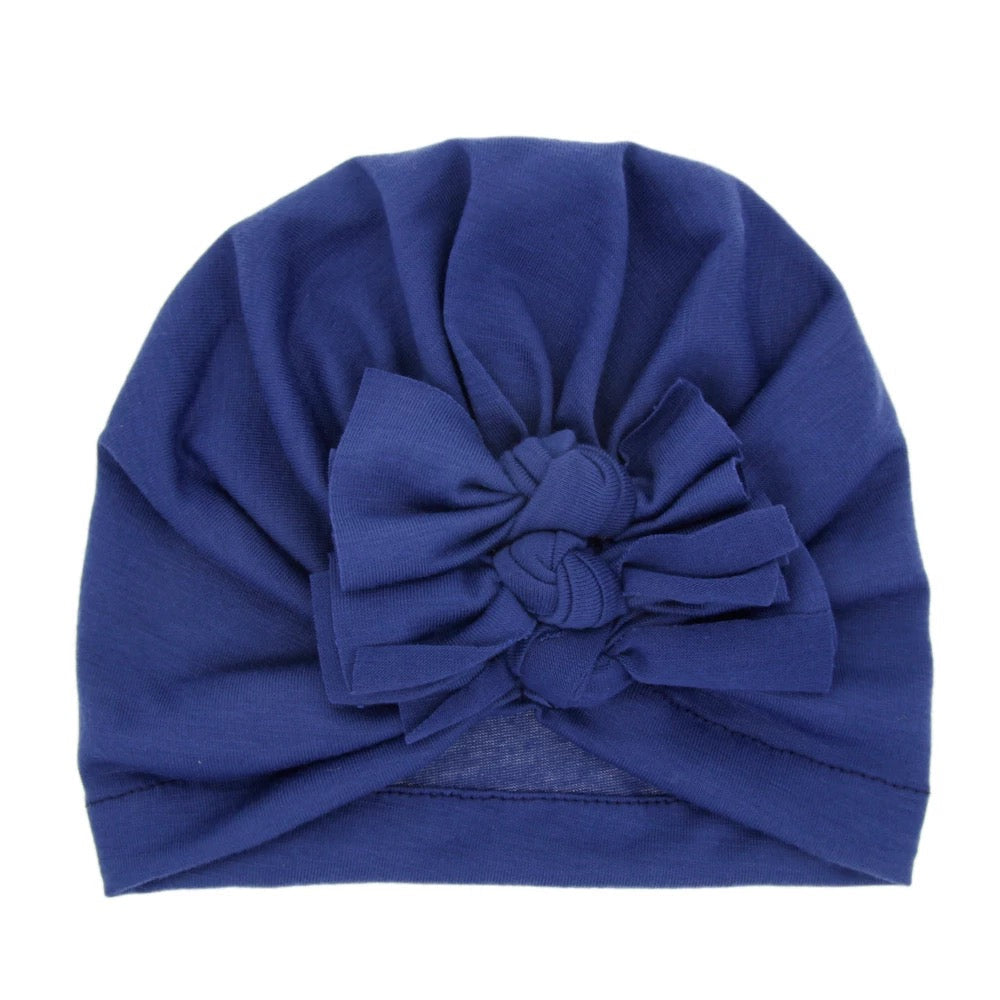 Coloured Triple Bow Turban