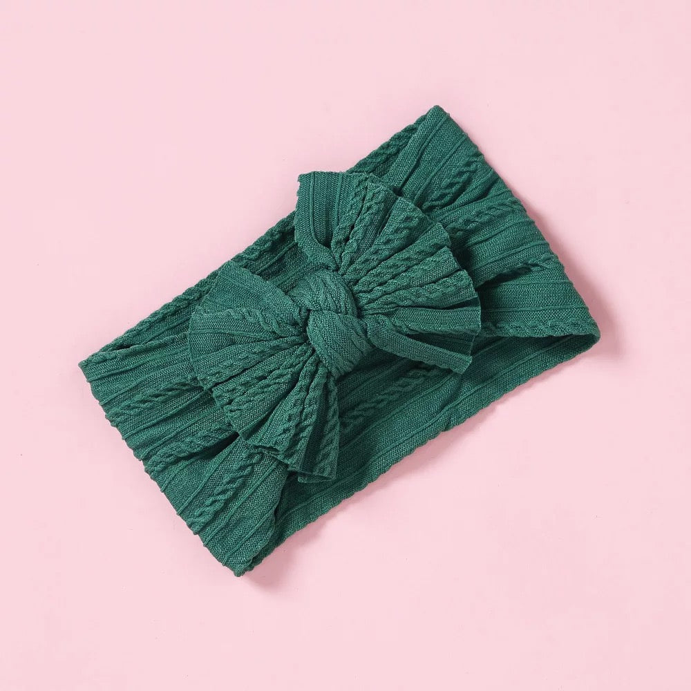 Coloured Bow Headbands